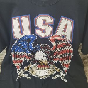 USA biker T Shirt